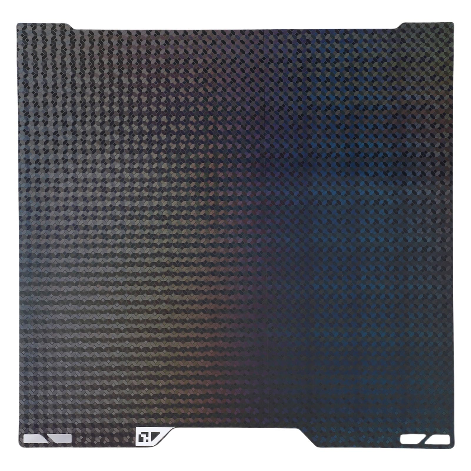 Compatibile con la stampante 3D H2D - Piastra di costruzione flessibile in acciaio per molle PET e PEI fronte-retro - Piano di stampa 355 x 346 mm
