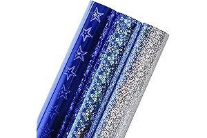 LeZakaa Holographic Foil Gift Wrapping Paper Roll
