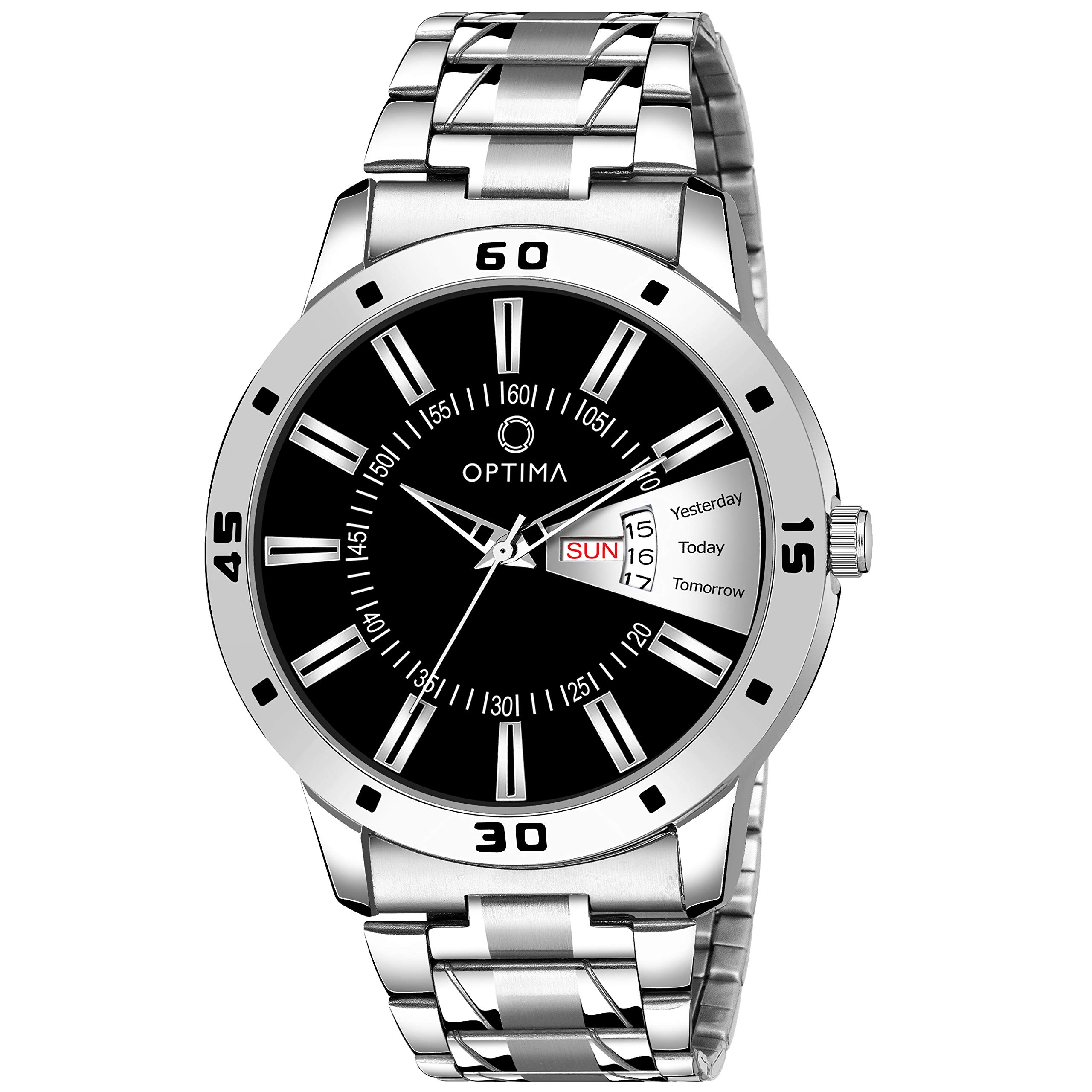 OPTIMA OMD-621 Day and Date Unique Watch Silver (B0822DZRC6) Amazon Price History, Amazon Price Tracker