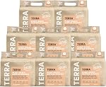 Terra Size 1 Newborn Diapers: 85% Plant-Based, Ultra-Soft & Chemical-Free for Sensitive Skin, Superior Absorbency for Day or Night, Designed for Newborns up to 11 Pounds, 192 Count