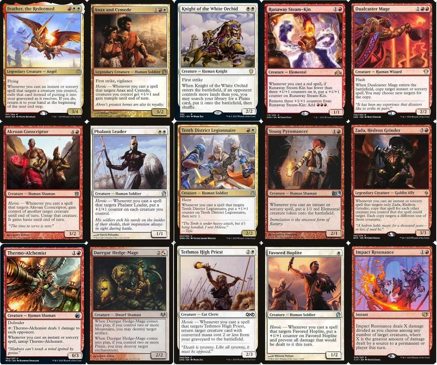 Feather, The Redeemed Commander Deck - EDH - Red White - Custom Built - Magic The Gathering - MTG - 100 Card