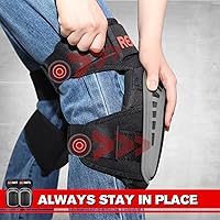 Vista 19 de REXBETI - Rodilleras para trabajo, rodilleras de gel de construcción, resistentes, cómodas y antideslizantes, para limpiar el suelo y el jardín