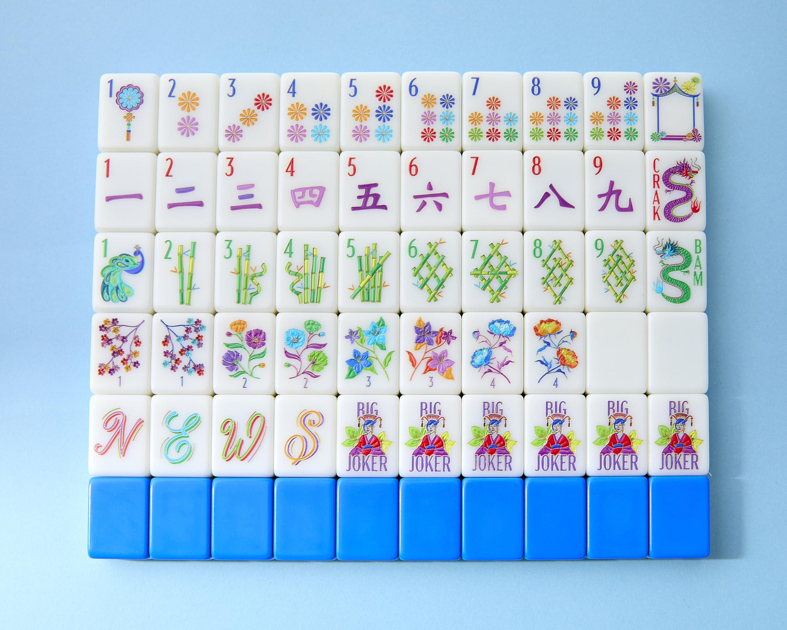 Blossom Mahjong Tiles