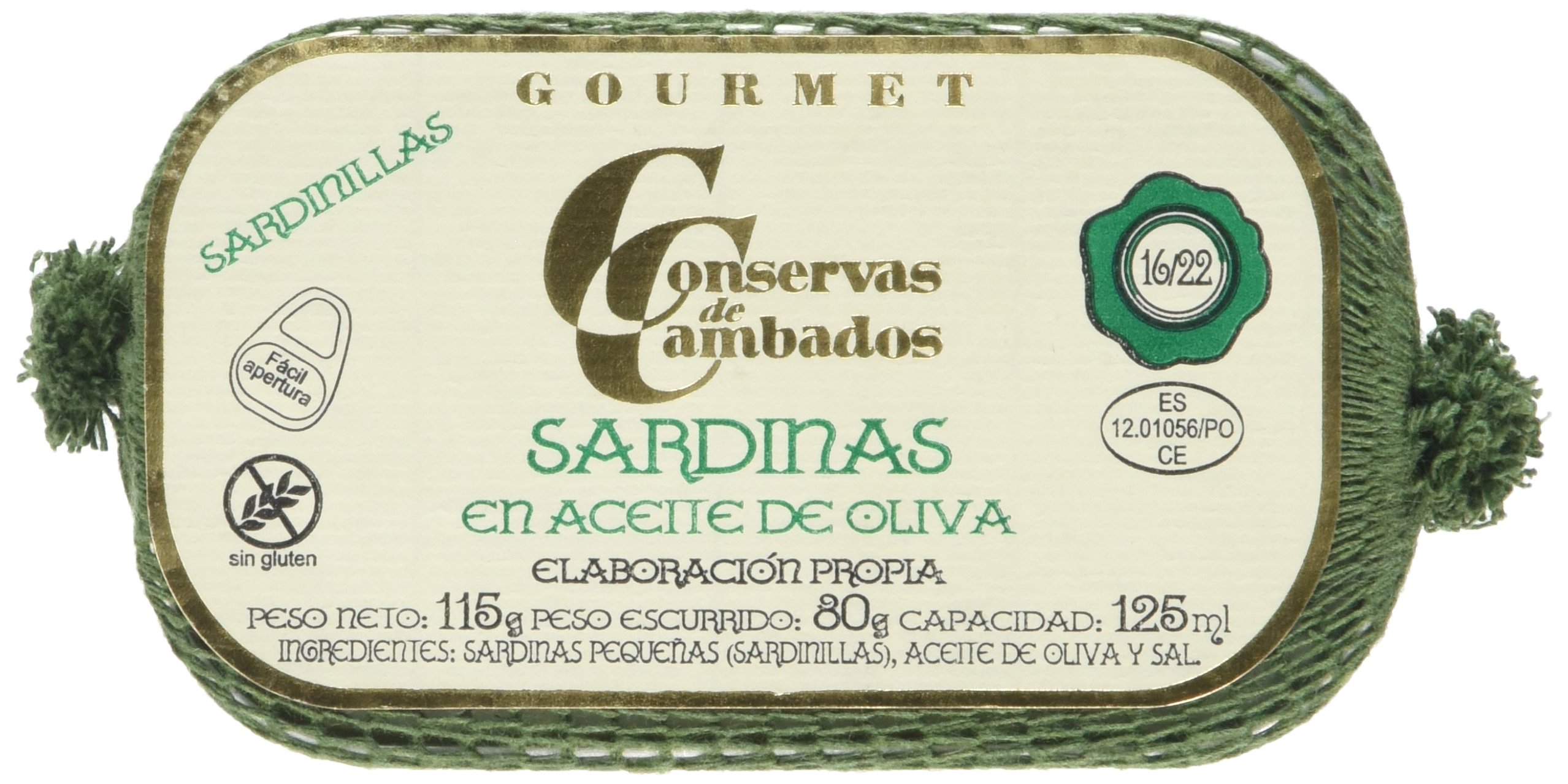 Tiny Sardines in olive oil 115g