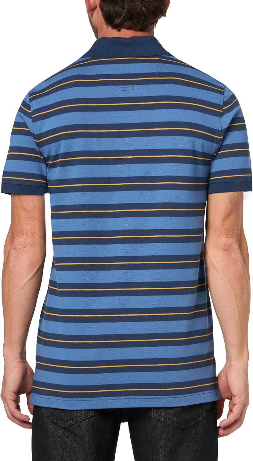 Brooks Brothers Mens Cotton Pique Stretch Logo Short Sleeve Polo Shirt - Image 2