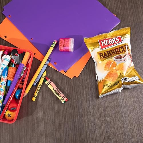 Miniatura 7 de Herr's Papas fritas para barbacoa, 1 onza (paquete de 42 bolsas) – Chips ahumados para barbacoa en bolsas tamaño aperitivo – Ideal para aperitivos