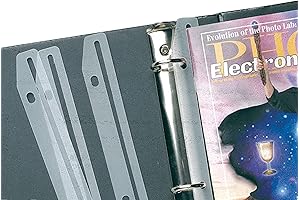 Baumgartens Magazine Organizer 12 Pack - White choral binder