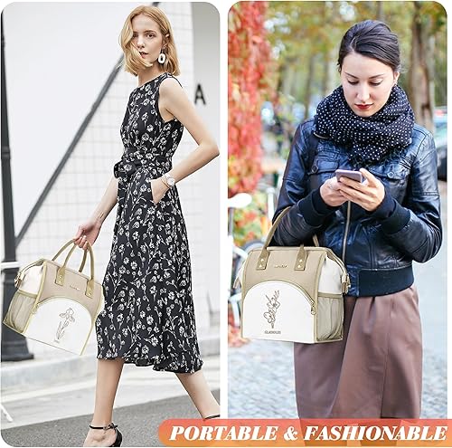 Miniatura 2 de Lonchera personalizada para mujeres, bolsa de almuerzo aislada, lonchera para adultos, bolsa de almuerzo reutilizable para mujeres, regalos de