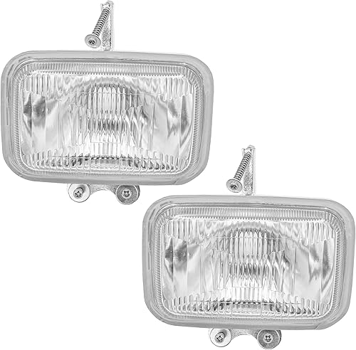 Miniatura 4 de Caltric Juego de 2 faros delanteros compatibles con Honda Trx300 Fourtrax 300 2X4 1988-2000 con bombilla