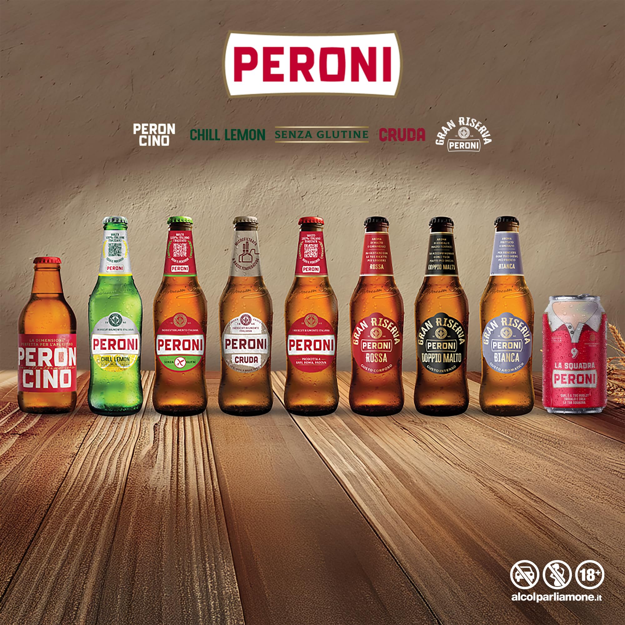 BIRRA PERONI IN LATTEN CL33X24PZ GRADATUR ALCOL