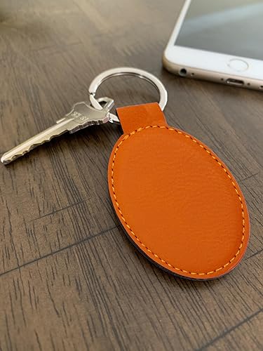 Miniatura 45 de LaserGram Llavero ovalado, Virgen de Guadalupe, grabado personalizado incluido (rústico con oro)