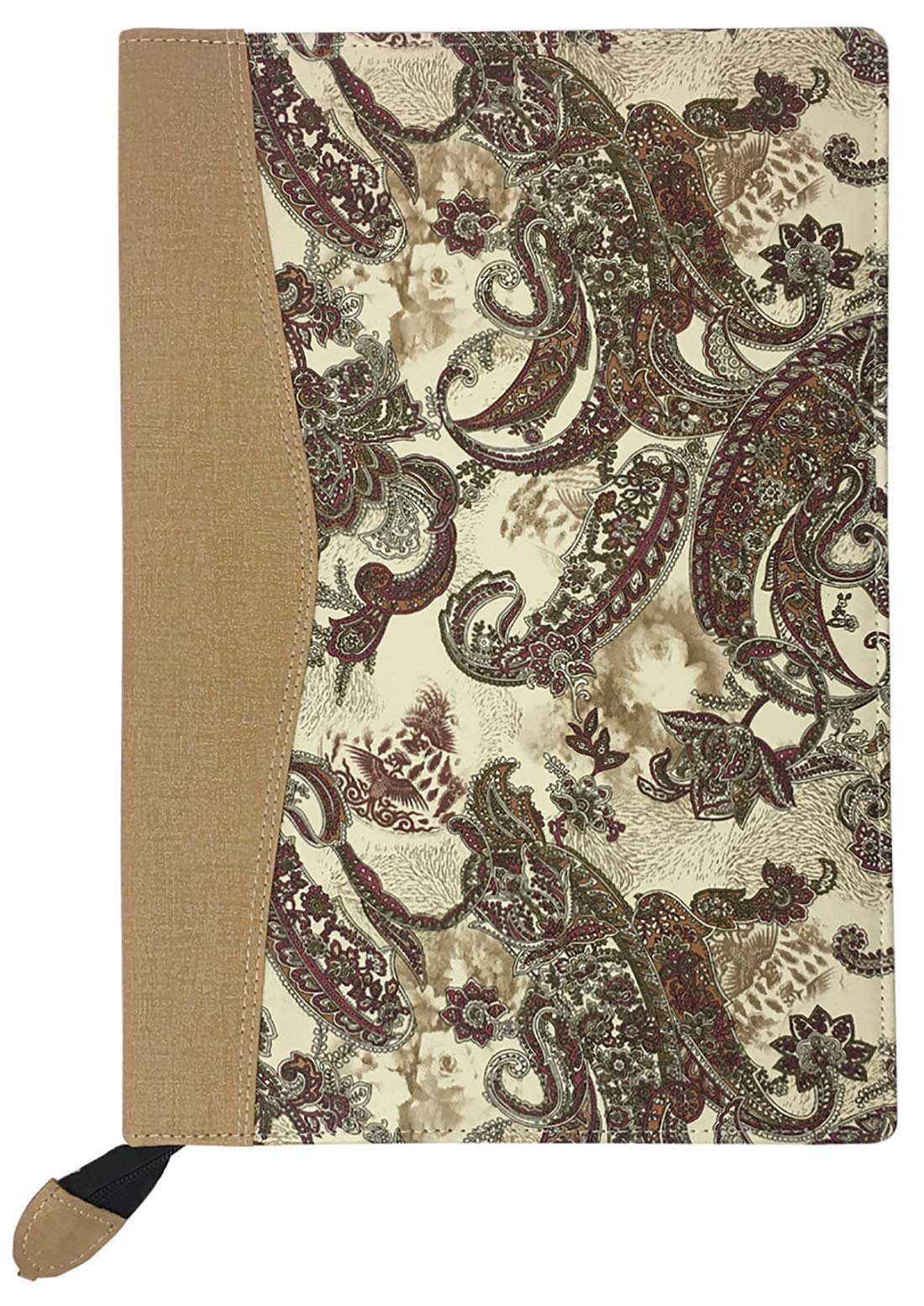 Mont Eve Leatherette Professional File Folder Bag for Documents/Certificate, Waterproof Stylish Portfolio Organizer for office use , Professional file folder for documents ( Design – Printed) (20 Leafs)