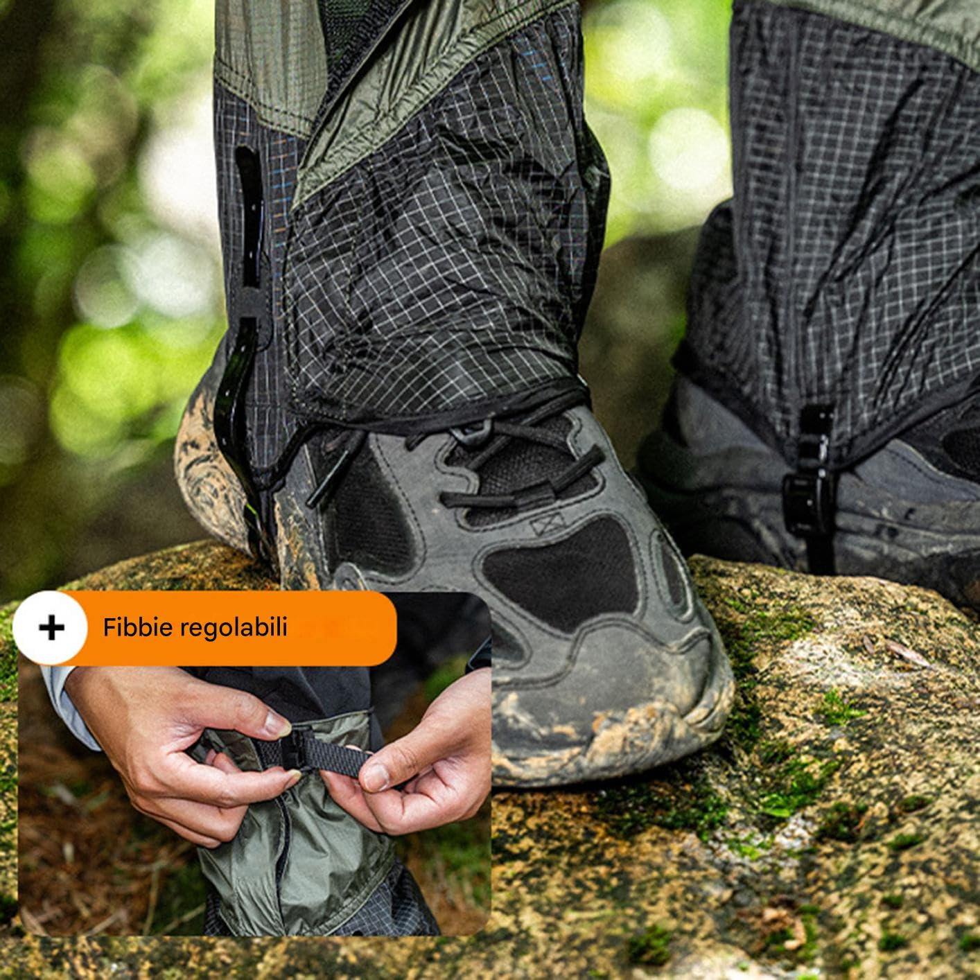 Gambali Protettivi per Scarpe | Bordo Elastico Impermeabile E Antiscivolo Protezioni | Coperture Per Ghette Da Neve,Per Uomini Donne Adulti Appassionati Di Outdoor Sci Caccia Deserto