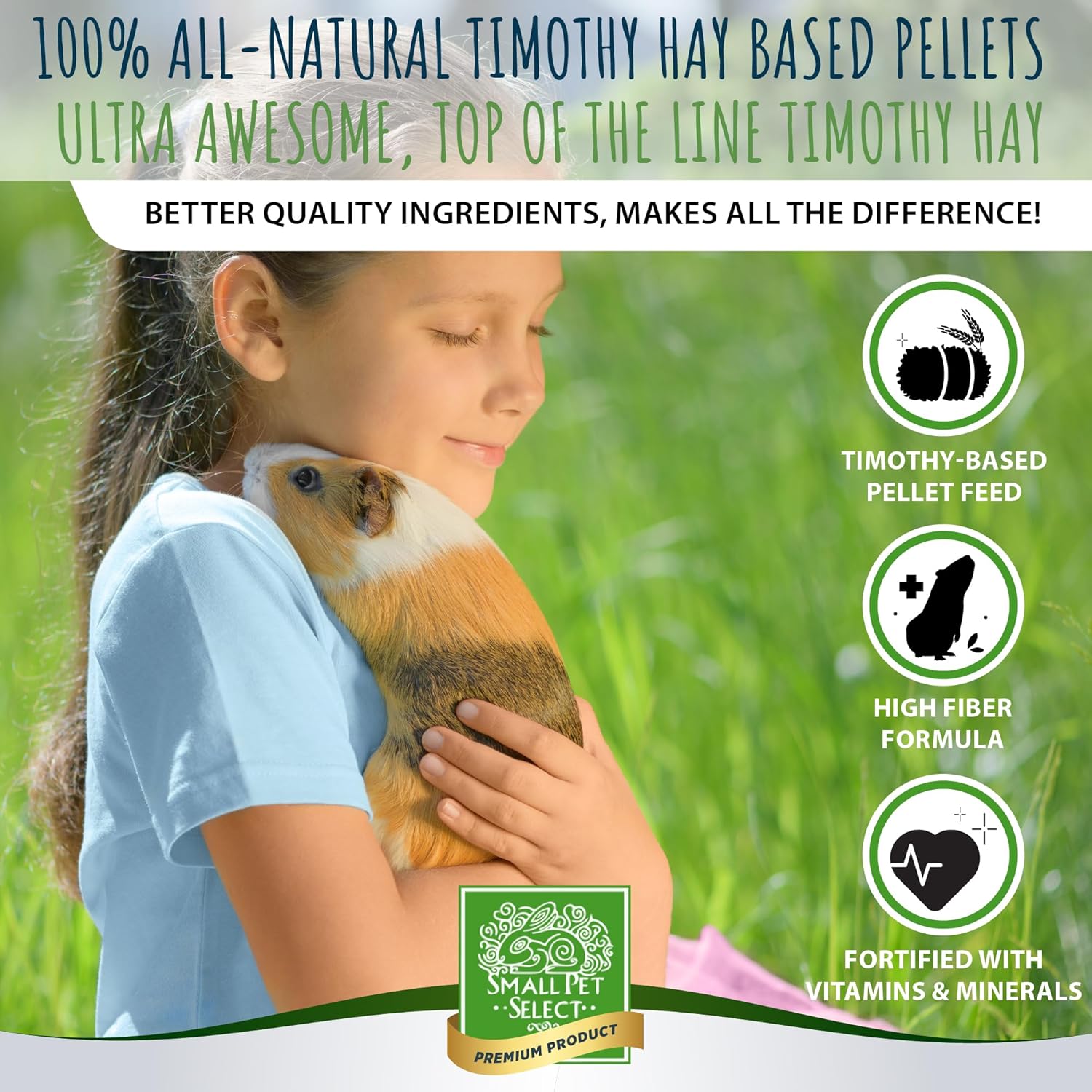 Small Pet Select Pellets de comida de conejillo de indias 10 libras