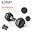 CAP Barbell Coated Dumbbell Weights with Padded Grip, Pair, 8 LBS