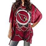 Littlearth Houston Texans NFL Sheer Caftan with Flower Design