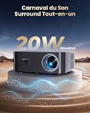 Projector【1500 ANSI/Google TV/Netflix Ready】WiMiUS 4K Projector for Bedroom Full HD 1080P, Auto Focus/Keystone, WiFi 6 & Bluetooth Smart Outdoor & Indoor Home Cinema Projectors - 8