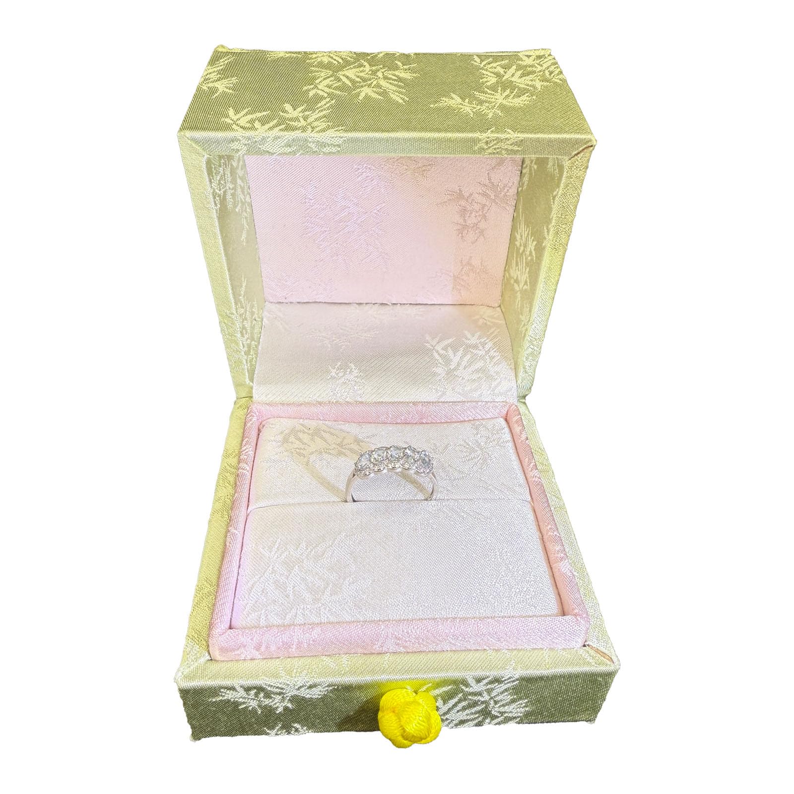 HIGHLY - Anello di acquamarina naturale, argento sterling 925, anelli con pietre preziose per donna, anelli di cristallo, anello regolabile per matrimonio, per donna. Gioielleria di compleanno con