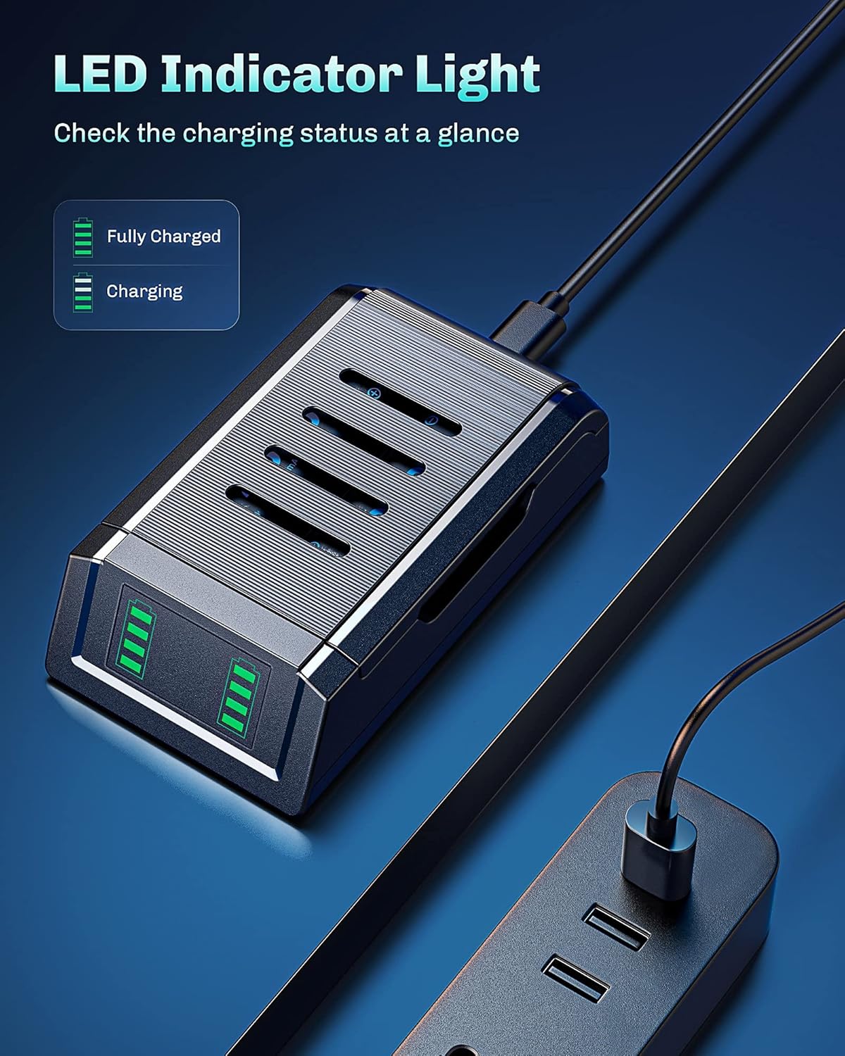 VOYEE Charger for Xbox Controller Battery Pack, 3x2600mAh High Capacity Xbox Rechargeable Battery Pack with Fast Charger Station, Led Indicator, Protective Shell for Xbox One/S/X/Elite/Series X|S : Video Games