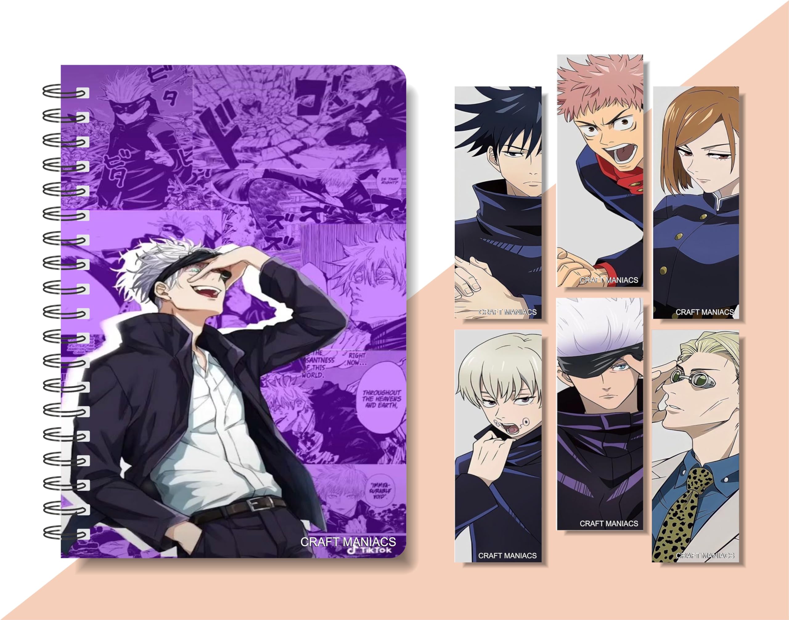 CRAFT MANIACS JUJUTSU KAISEN SATURO GOJO LAUGHING LIKE CRAZY A5