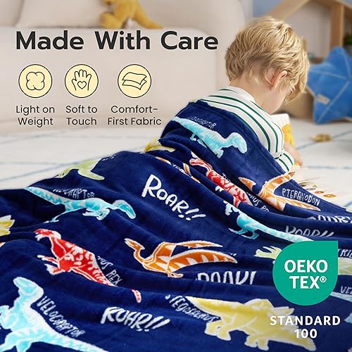 Miniatura 3 de Joiedomi Manta que brilla en la oscuridad, juguetes de dinosaurio para niños de 3 a 5 años, regalos de dinosaurios, juguetes para edades de 2, 3, 4,