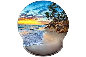 ITNRSIIET Mouse Pad: Enhanced Ergonomics for Beachy Comfort