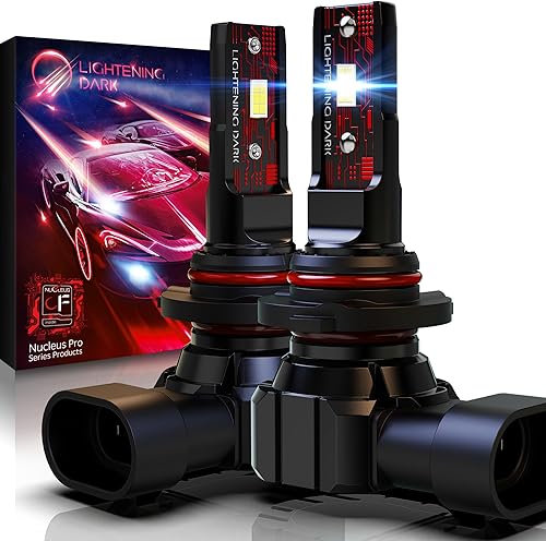 Vista 12 de Bombilla de luz para vehículo LIGHTENING DARK H11, bombillas antiniebla H8 H9 H11 6500K Xenón blanco extremadamente brillantes, sin ventilador