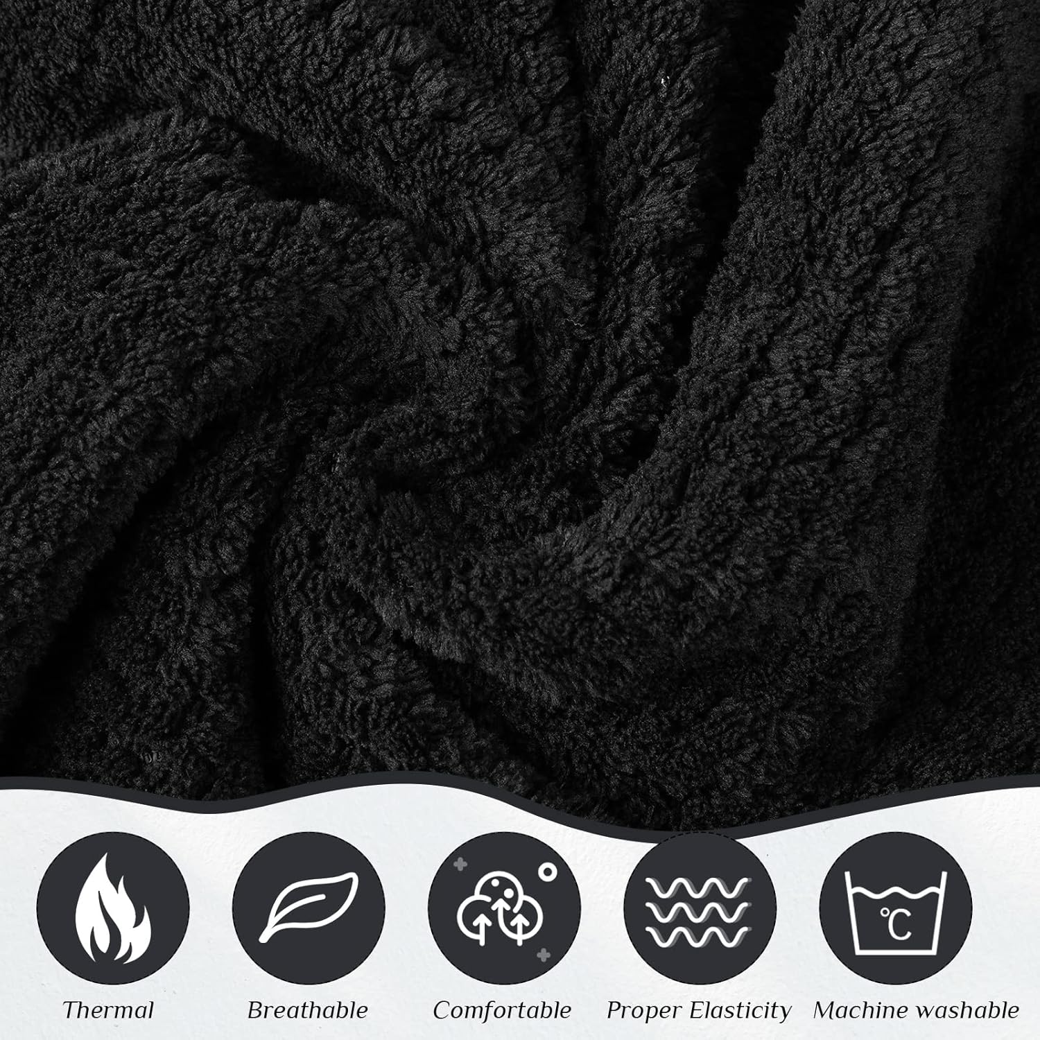 Tigeen 2 Pcs Towel Wrap for Women Lightweight Spa Robe with Adjustable Closure Elastic Top Soft Bathrobe Spa Wrap - Image 3