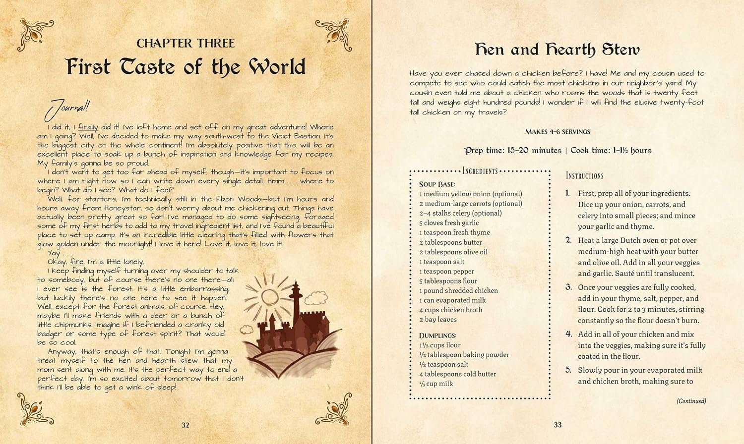 The CopperSpoon Chronicles Cookbook: A Tavern-Inspired Adventure with Good Food and Cozy Vibes