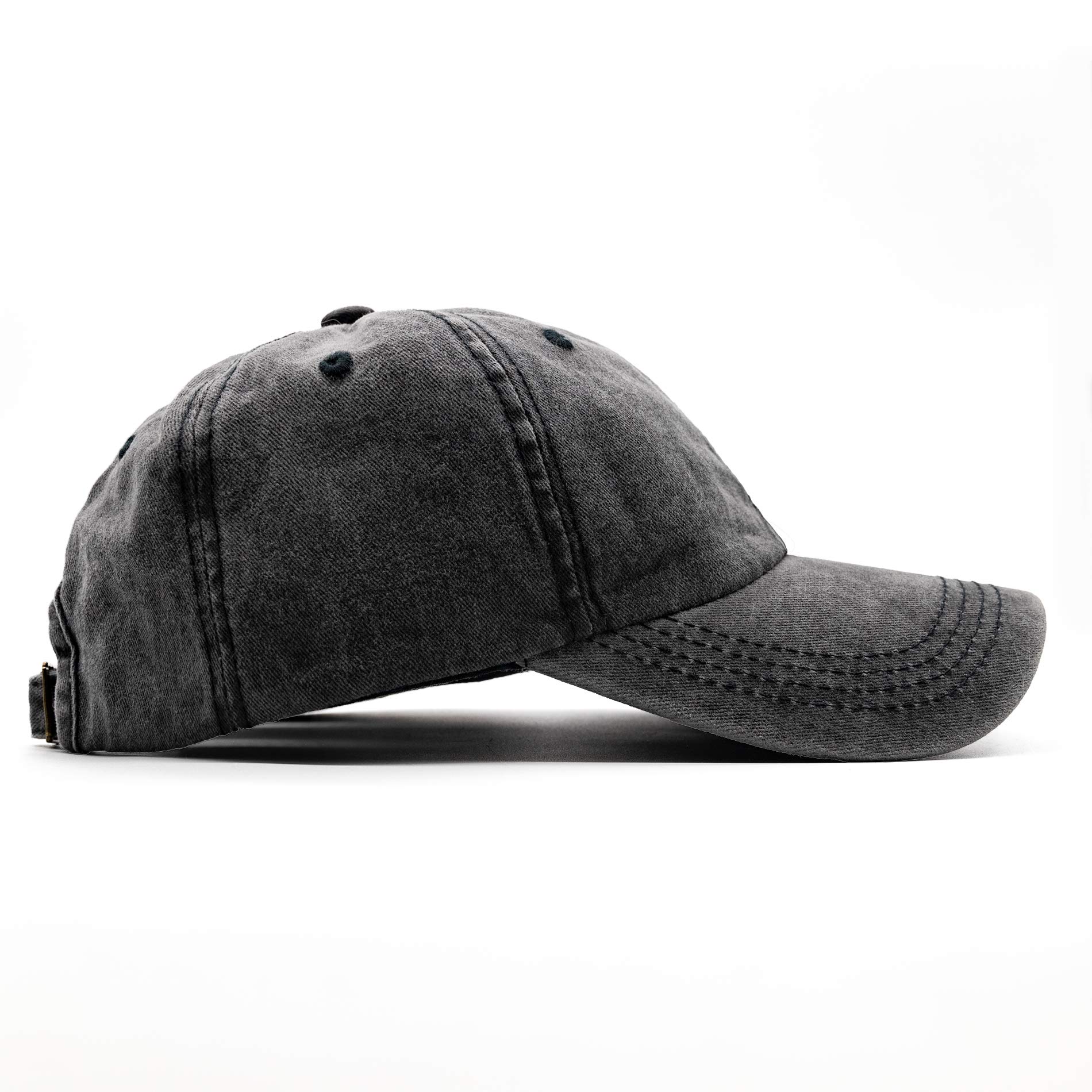 Basecap Damen Cap Zopf Kappe Vintage Atmungsaktiv Verstellbar Cappy für Pferdeschwanz Sonnenschutz Hip hop Cap Lange Haare Baumwolle Cap Mädchen Baseball Kappe Sommer