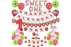 Strawberry Delightful Birthday Decor