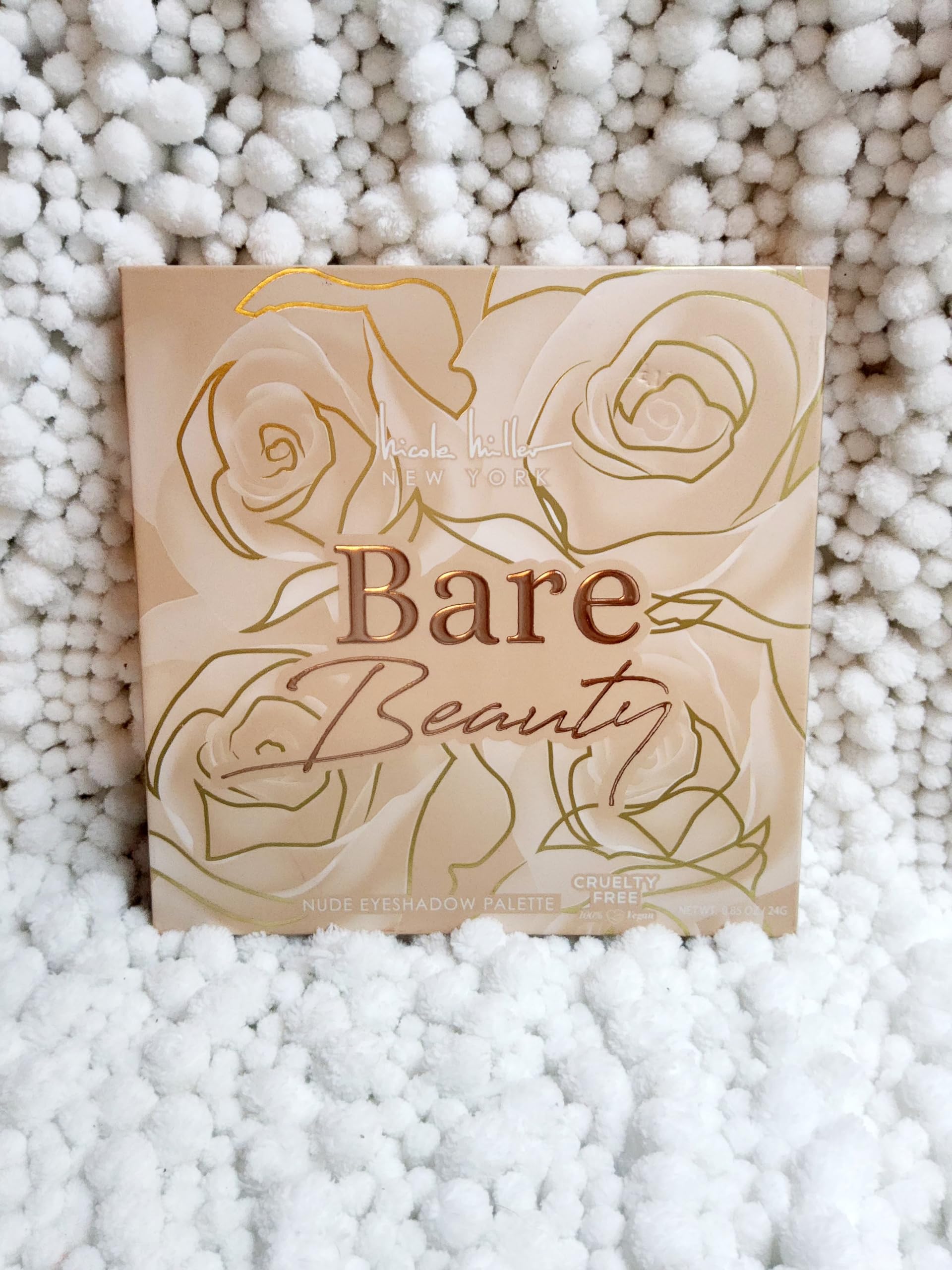 Nicole Miller Nude Eyeshadow Palette .85oz, 0.85 Ounce (Pack of 1)