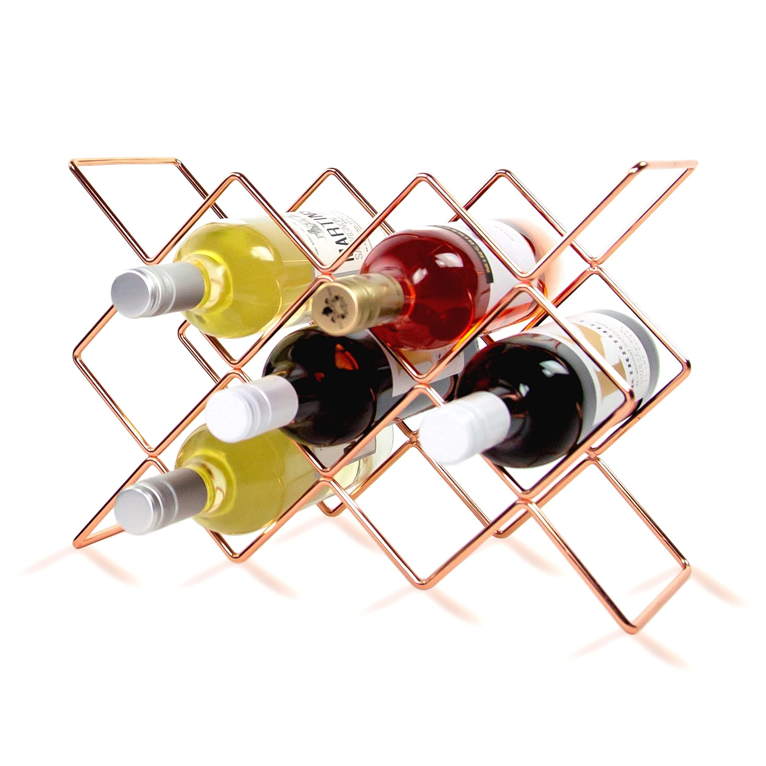 Buy Villa & Marx Countertop Wine Rack Freestanding 10 Bottle Metal
