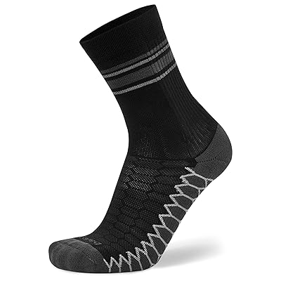 balega Silver Mini Crew No Show Socks Shoes Black