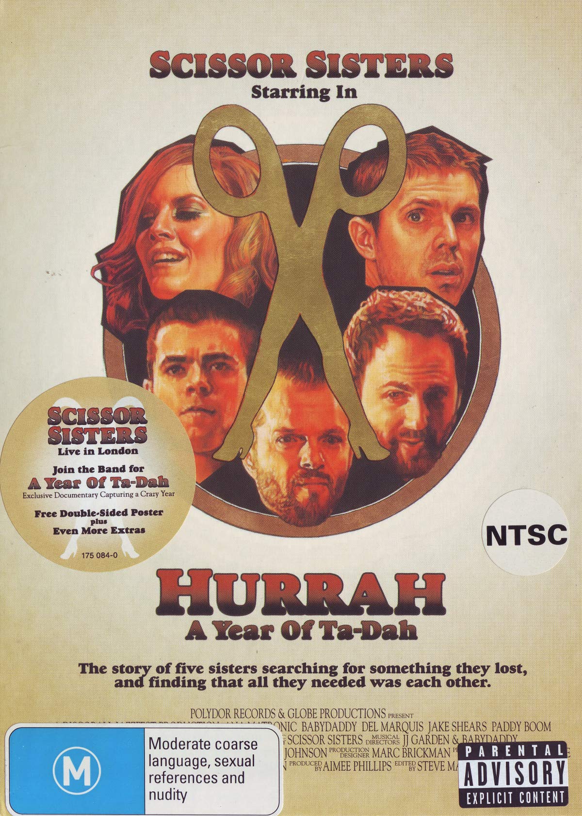 Scissor Sisters - Hurrah, A Year Of Ta-Dah [DVD]