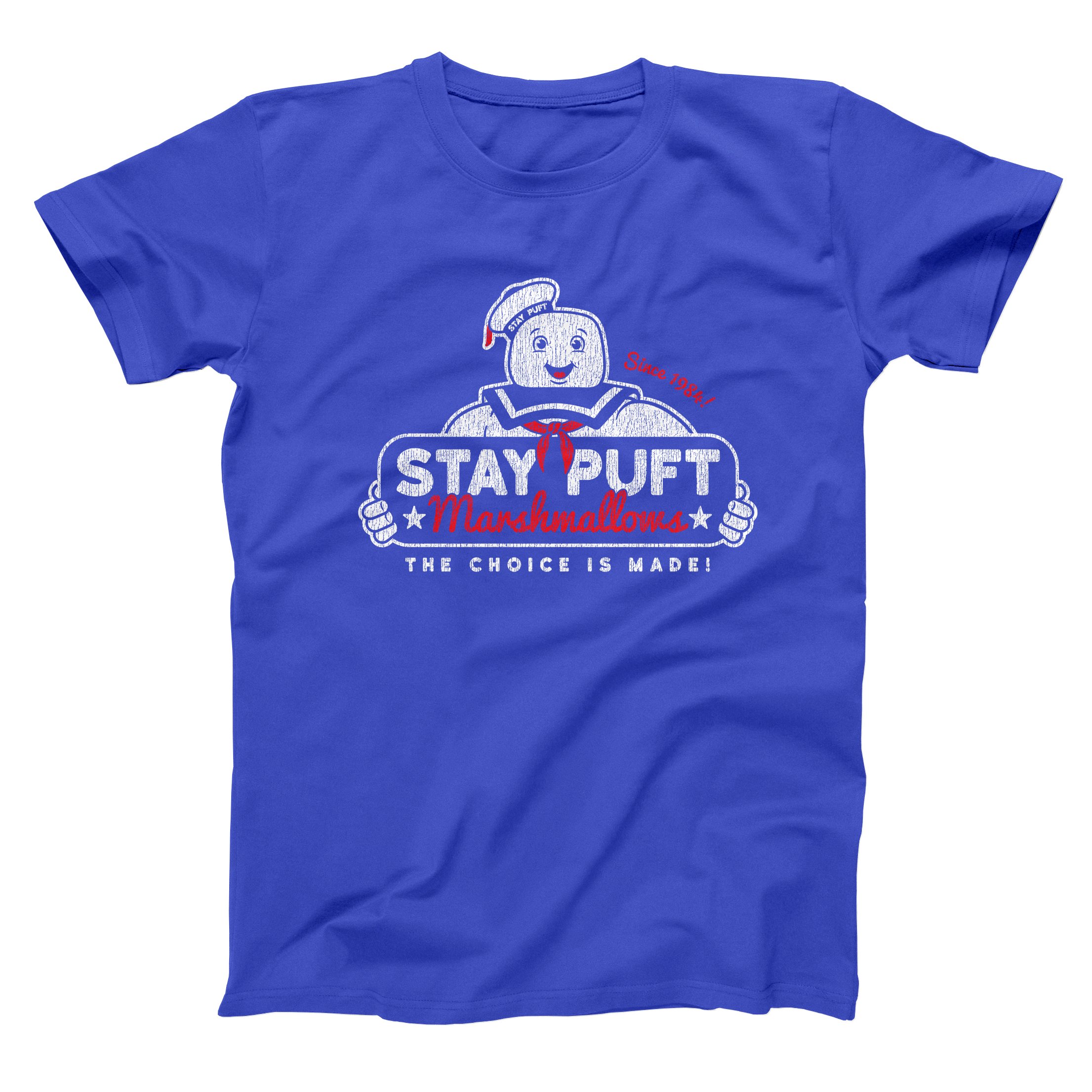 Stay Puft Marshmallows Man 1984 - Funny Ghost 80s Vintage Movie Humor Costume Xs-5x - Unisex Tee