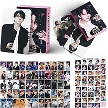 55PCS Stray-K Photocards Set,Stray-K Lomo Cards Greeting Cards for CollectionChang Bin-Red