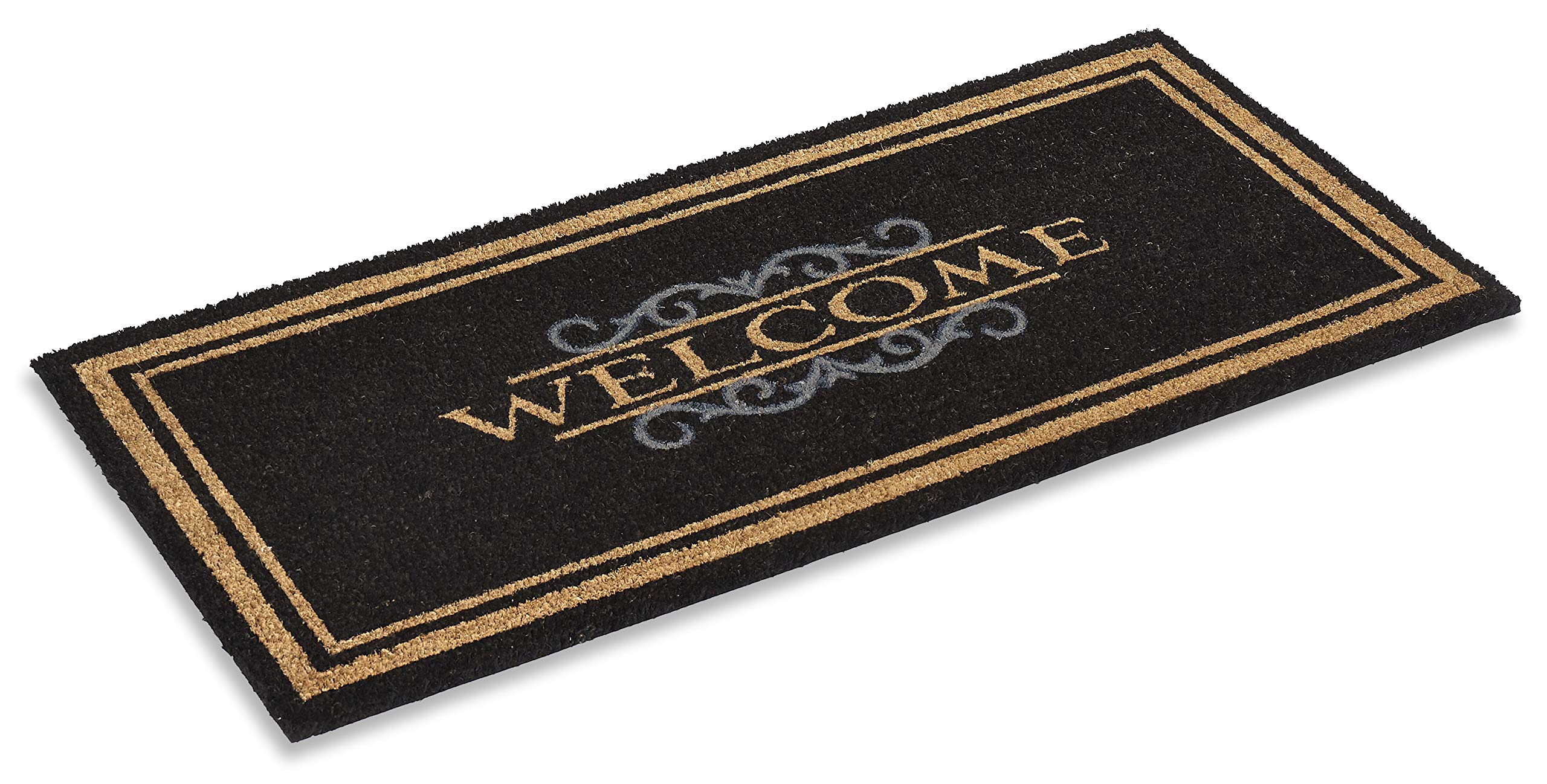 KEMPF22-Inch-By-47-Inch Printed Coco Coir Welcome Doormat