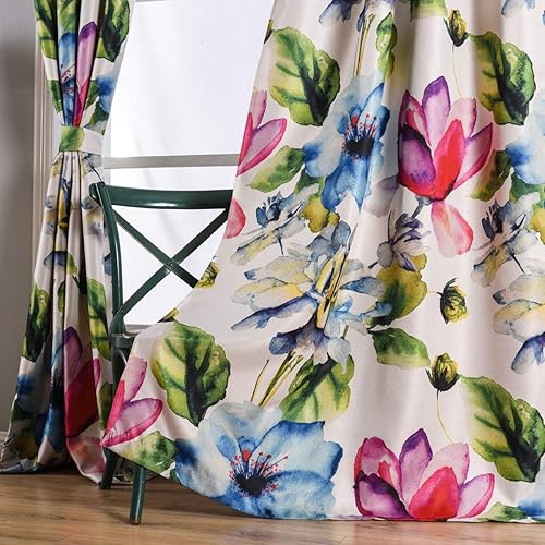 Multicolor Blackout Curtains Amazon Com