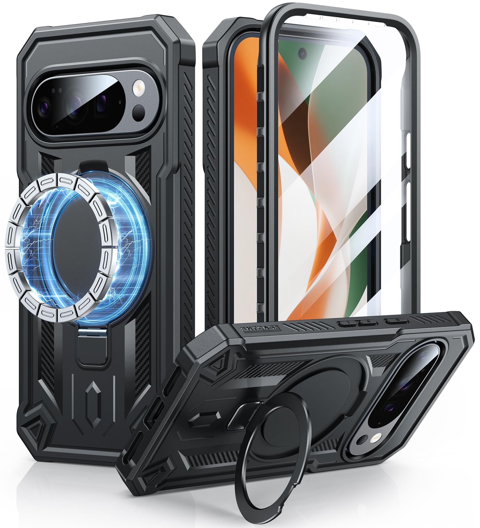 Miimall For Google Pixel 10 Pro XL Case And Screen Protector, [IP68 - View #5