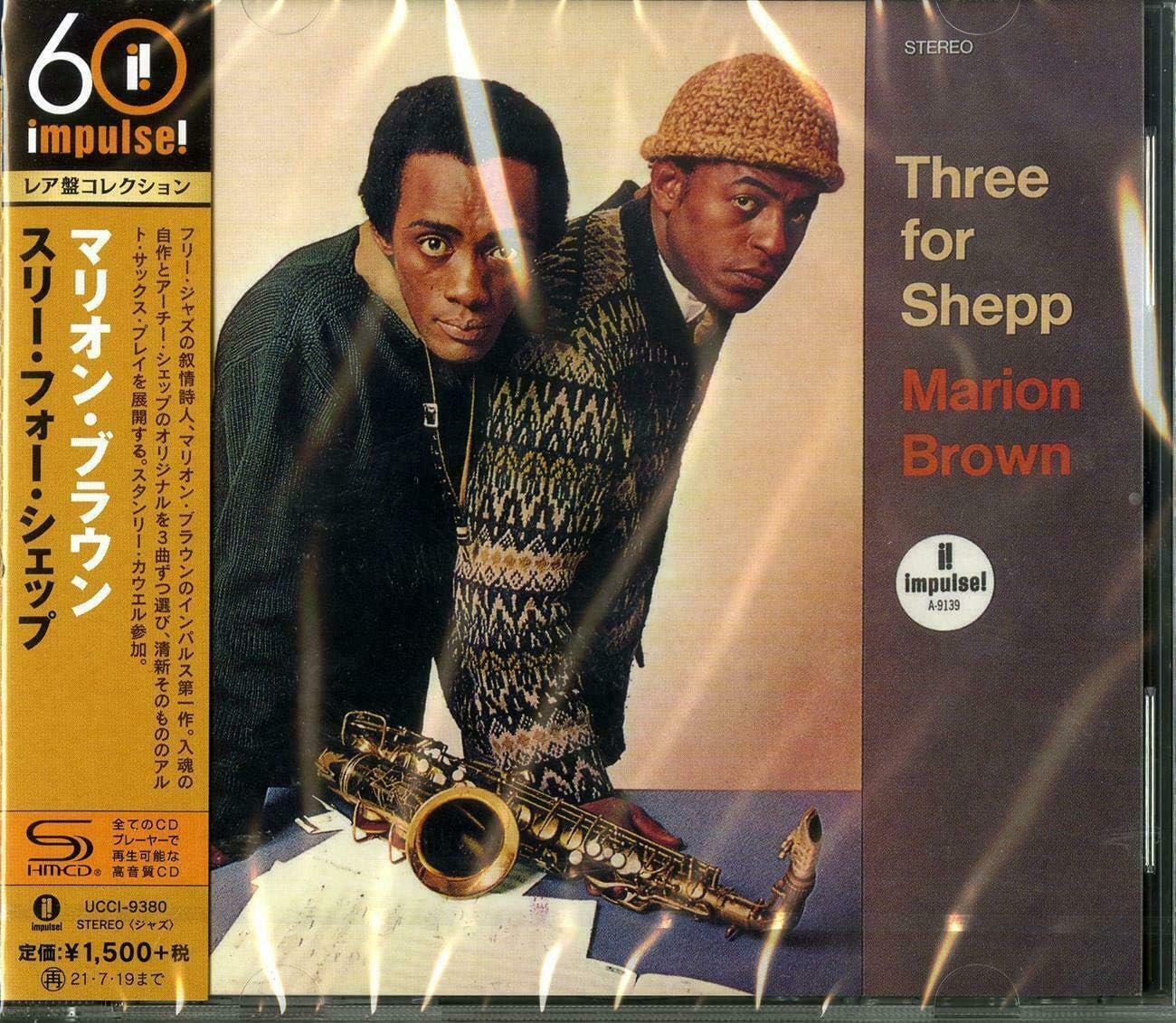 MARION BROWN - Three For Shepp - Disque CD