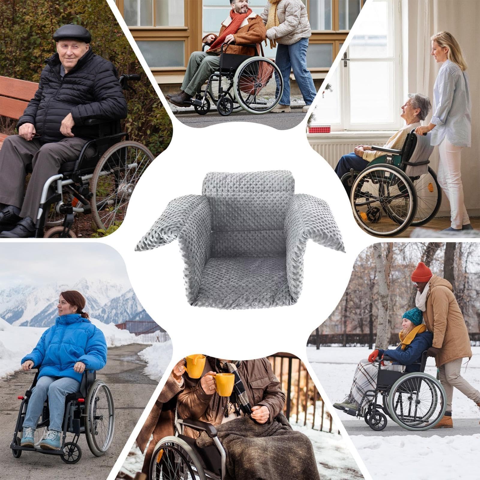 Cojín para asiento de silla de ruedas, ergonómico, antideslizante, lavable