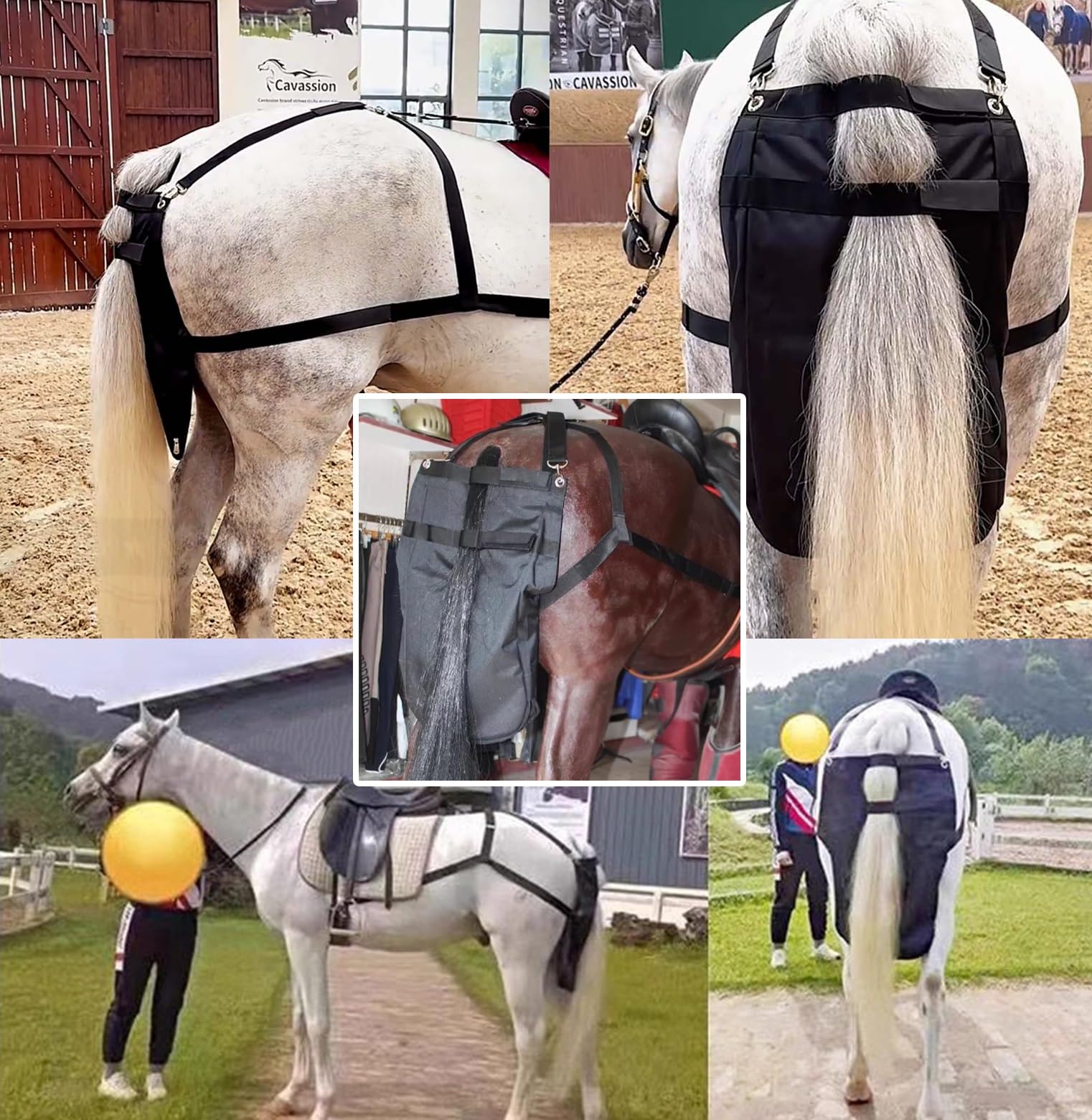 Bolsas de estiércol de caballo Bolsa Recolectora De Estiércol De Caballo Lavable E Impermeable. Pañal Ajustable Para Caballos De Montar. Bolsa Recogedora De Excrementos De Mini Poni(S)