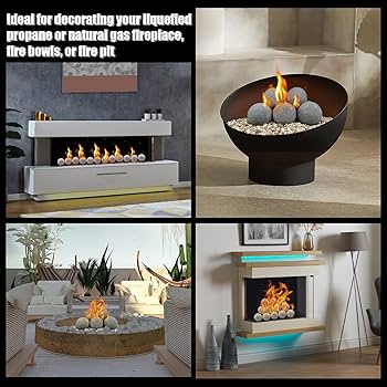 【美品】HAMMER FIREBALL / ハンマー　ファイアーボール(15p) Amazon.com : Zhenx Ceramic Fire Balls, 3 Inch, Set of 15 Round