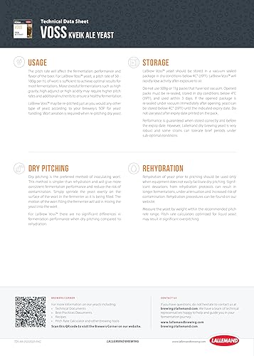 Miniatura 6 de Lallemand Voss Kveik Ale Levadura
