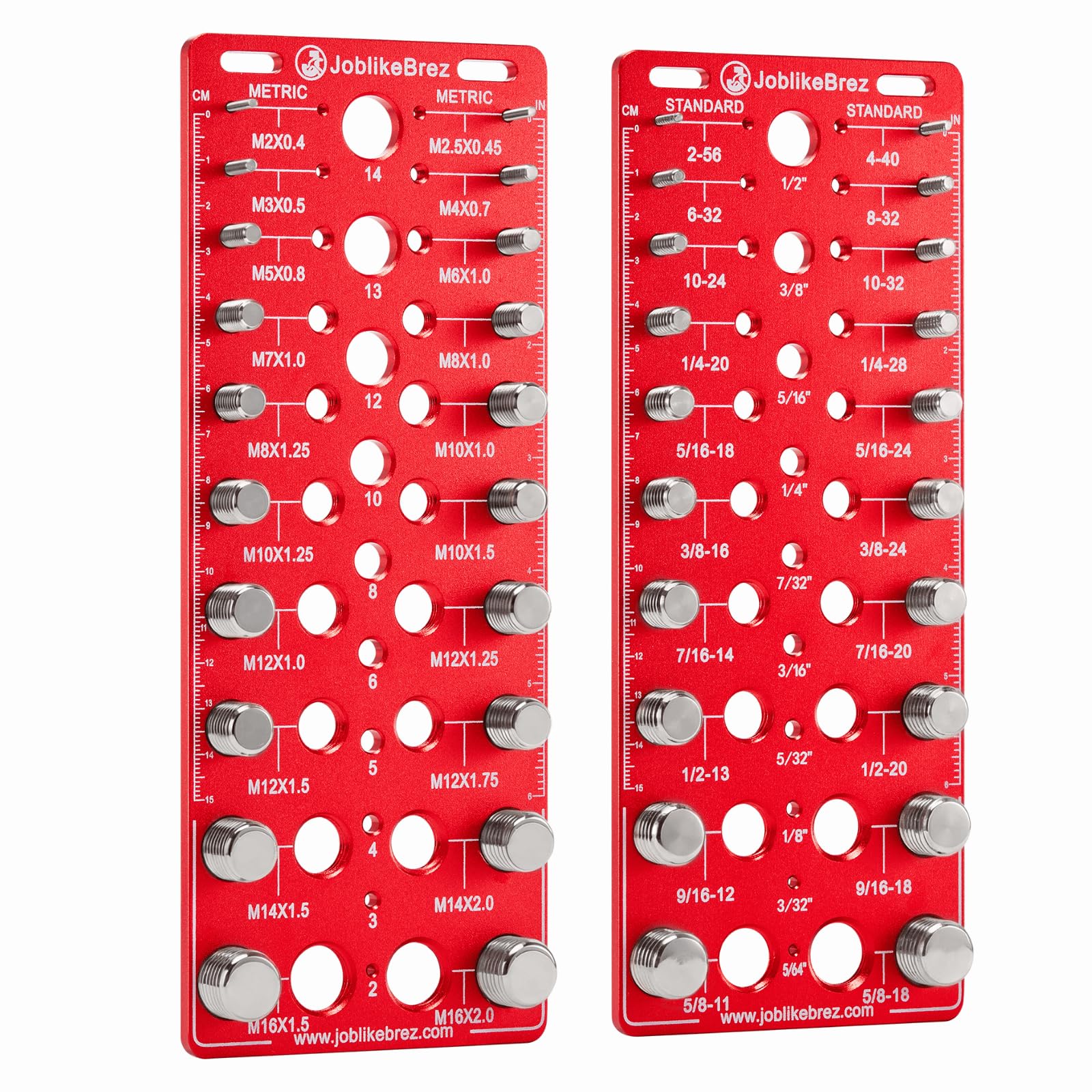 Thread Checker Tool - Accurate Bolt & Nut Measurement -12 Thread Checker Tool - Accurate Bolt & Nut Measurement -12