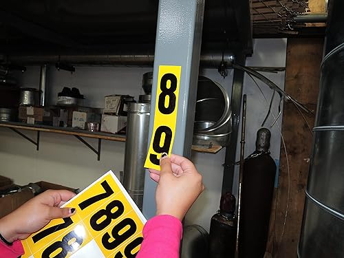 Miniatura 3 de Letras de vinilo adhesivas, números, letras reflectantes autoadhesivas, solo para letreros, barcos, números, 3/4 pulgadas, adhesivos, impermeables,