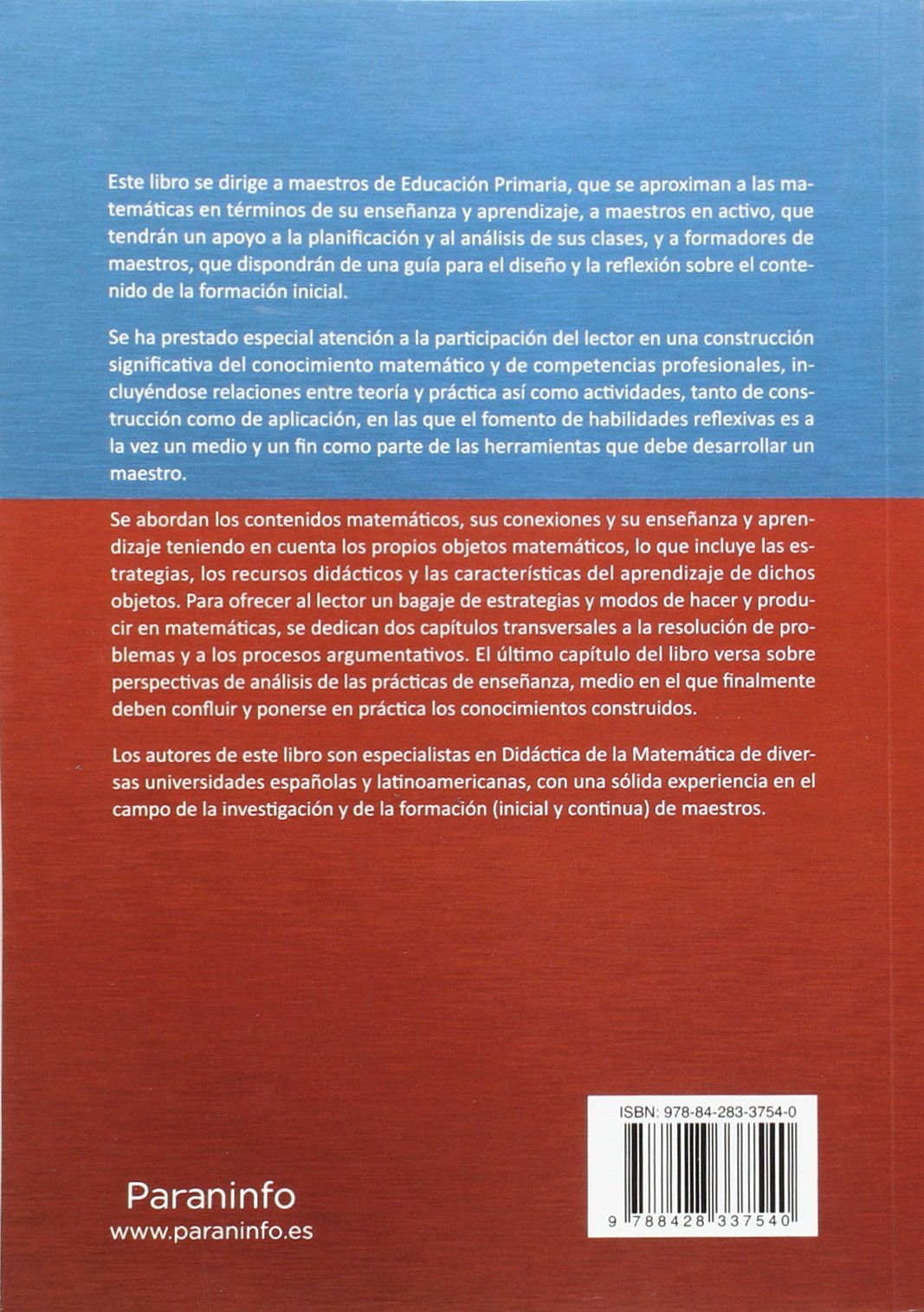 Didáctica de las Matemáticas para maestros de Educación Primaria // Colección: Didáctica y Desarrollo - 9788428337540