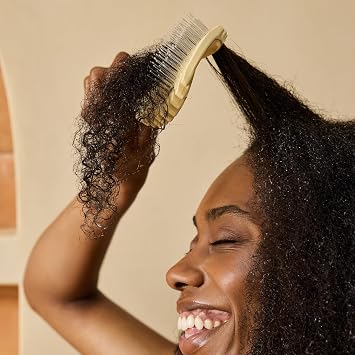 Bounce Curl Detangle Define EdgeLift Brush - Shortbread