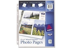 Avery Photo Album Pages for 4x6 Photos